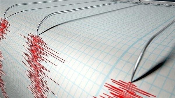 5,6 büyüklüğündeki deprem, 10 kilometre derinlikte kaydedildi