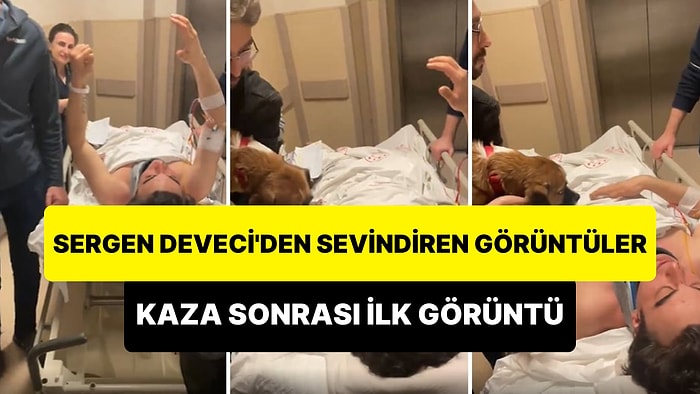 Trafik Kazası Geçiren Sergen Deveci'nin Kaza Sonrası İlk Görüntüleri Paylaşıldı