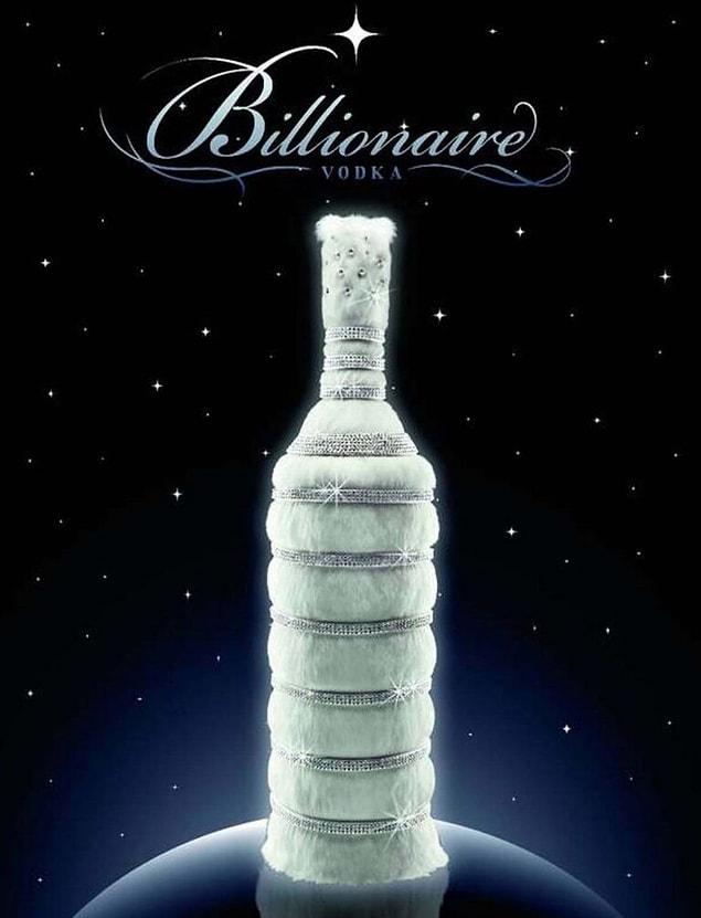 3.    Billionaire Vodka - $3.7 Million