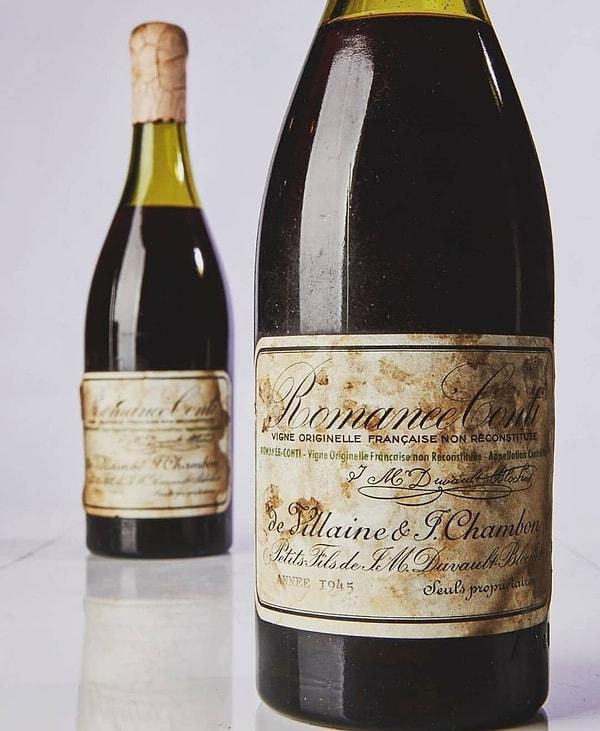 9.    1945 Romanée-Conti Wine - $558,000
