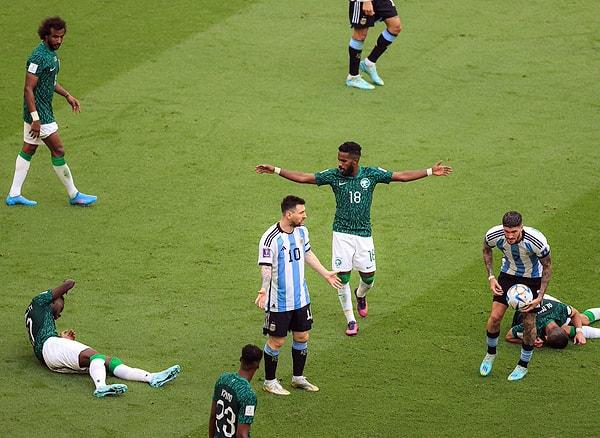2022 Dünya Kupası'nda C grubunun ilk maçında Arjantin, Suudi Arabistan ile karşılaştı.