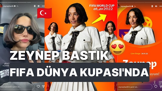 Asın Bayrakları: Cover Kraliçemiz Zeynep Bastık 2022 FIFA Dünya Kupası'nda Sahne Alacak!