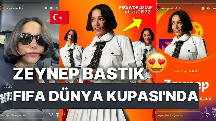 Asın Bayrakları: Cover Kraliçemiz Zeynep Bastık 2022 FIFA Dünya Kupası'nda Sahne Alacak!