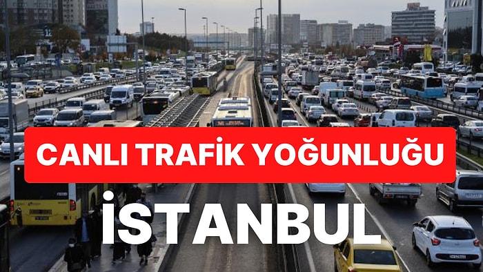 22 Kasım Salı İstanbul Trafik Yoğunluğu Durumu! Hangi Yollar Kapalı?