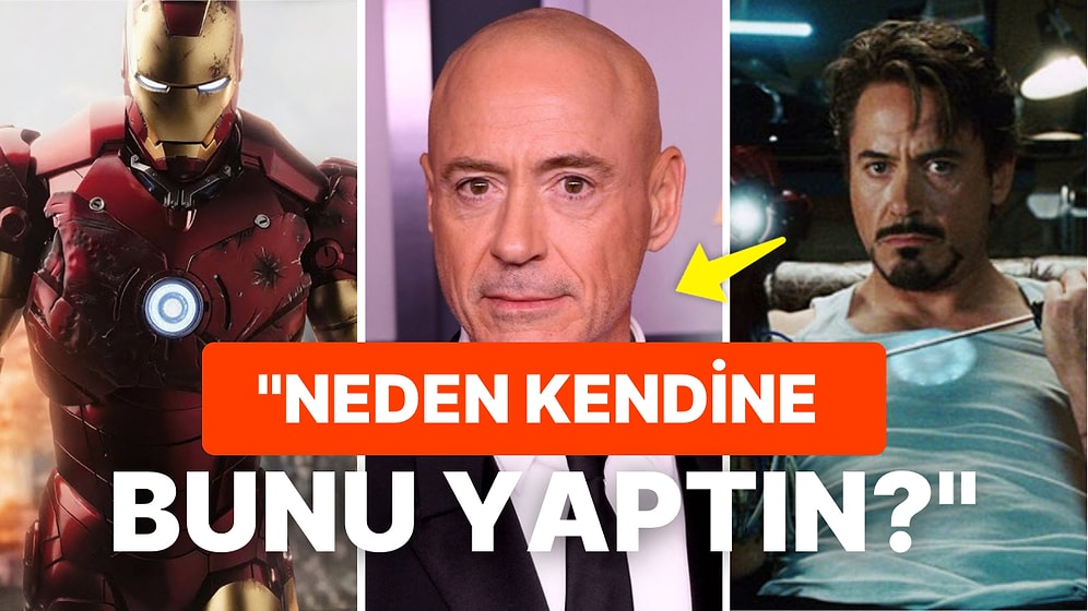 N'aptın Iron Man? Efsane Oyuncu Robert Downey Jr. Yeni İmajıyla Bambaşka Biri Olmuş!