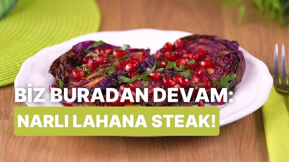 Hafif Olduğu Kadar Lezzetli: Narlı Lahana Steak Nasıl Yapılır?