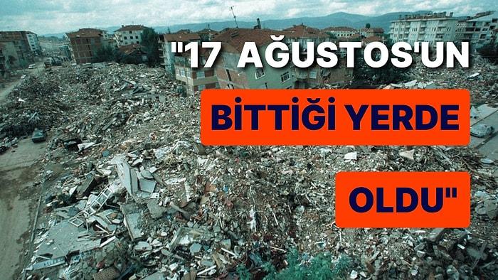"17 Ağustos 1999’daki Depremin Bittiği Yerde Meydana Gelmiştir"