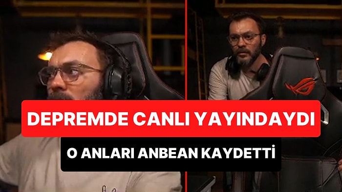 Deprem Anında Twitch'te Yayında Olan Genç, Deprem Anını Anbean Kaydetti