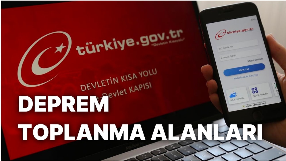 İstanbul Deprem Acil Toplanma Alanları: e-devlet İstanbul Toplanma Alanları Sorgulama Ekranı