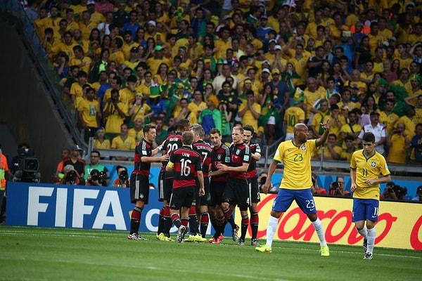 Dünya Kupası'nda en son 7 gol yiyen takım Brezilya'ydı.