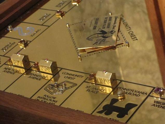 8. Golden Monopoly Expensive Toy - $2 Million