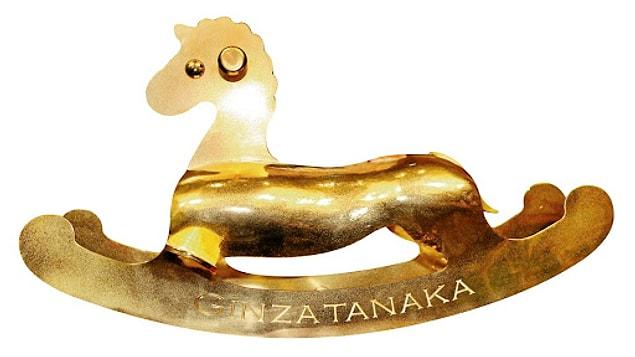 9. Gold Rocking Horse Expensive Toy - $600,000