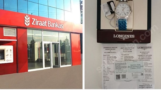 Ziraat Bankası'nın Personeline Hediye Ettiği Saatler İnternette Satışa Çıktı