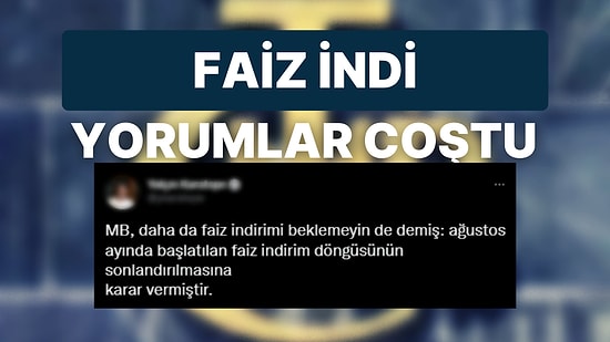 Merkez Bankası Faiz Kararına Ekonomistler Ne Yorum Yaptı?