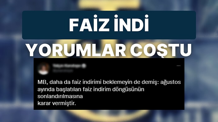 Merkez Bankası Faiz Kararına Ekonomistler Ne Yorum Yaptı?