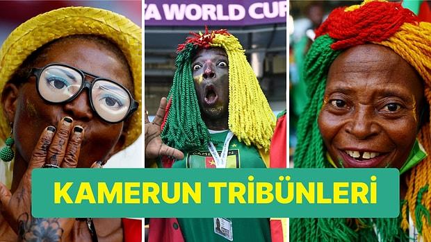 Dünya Kupası'nı Karnaval Alanına Çeviren Kamerun Tribünleri