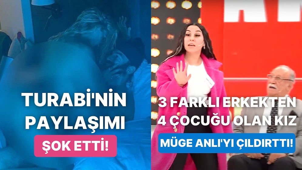 Turabi'nin Müstehcen İçerikli Fotoğrafından 1 Kadın 1 Erkek Fragmanına Televizyon Dünyasında Bugün Yaşananlar