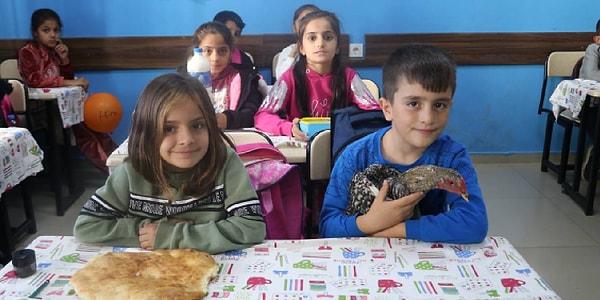 İlkokul öğretmeni Ayşenur Doğan'ın öğrencisinin elinden hediye olarak tavuk aldığı anlar sosyal medyada gündem oldu.