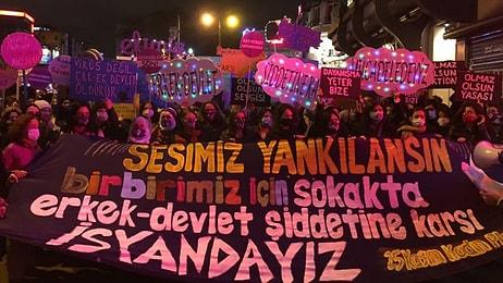 Taksim'deki 25 Kasım Eylemi Yasaklandı: 'Her Yıl Yasak Demeye Devam Ettiler. Biz Yine de Buluştuk'