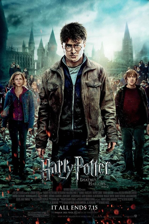 5. Harry Potter (2001-2011) IMDb : 7,4 - 8,1