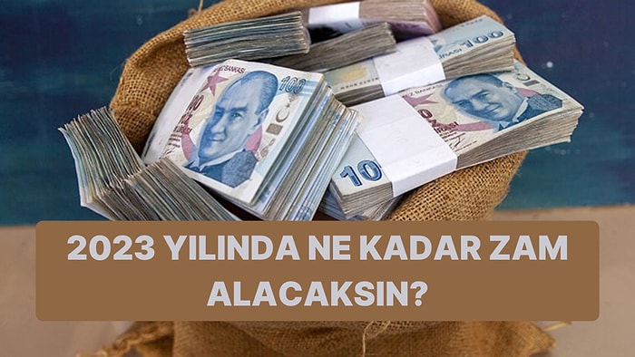 2023 Yılında Ne Kadar Zam Alacaksın?