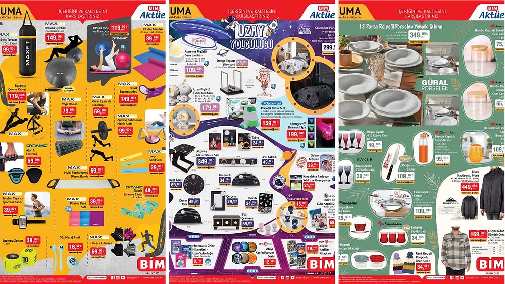 29 Kasım - 2 Aralık 2022 BİM Aktüel İndirim Kataloğu