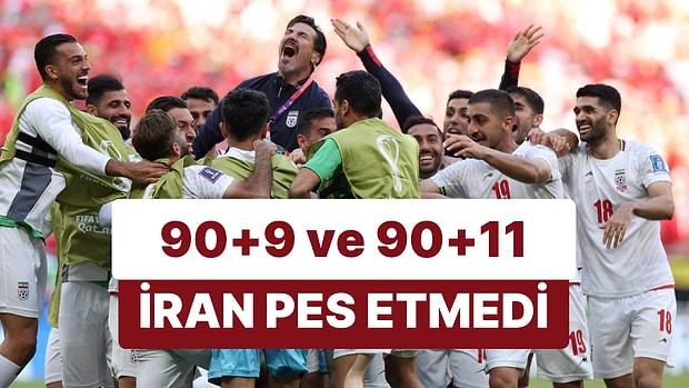 İşte Dünya Kupası Bu! İran, 90+9 ve 90+11'de Attığı Gollerle Galler'i 2-0 Mağlup Etti