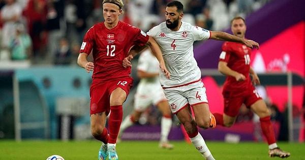 Danimarka ise ilk maçta Tunus ile golsüz berabere kaldı.