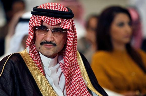 Hatta Suudi kraliyet ailesinin dünya çapında en çok üne sahip olan mensuplarından biri, Kral Selman’ın yeğeni olan Prens El-Velid bin Talal!