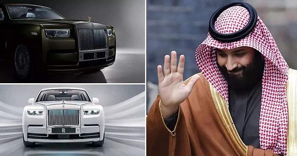 Veliaht Prens Muhammed bin Selman futbolculara galibiyet primi olarak lüks araçlar arasında yer alan Rolls Royce Phantom verileceğini söyledi.