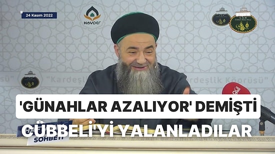 ‘Ekonomik Kriz Günahları Azaltıyor’ Demişti: İstatistikler Cübbeli Ahmet’i Yalanlıyor