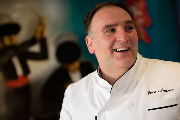 13. Jose Andres - $50 Million