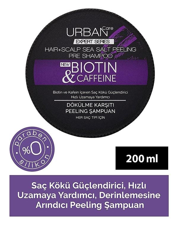 2. Urban Care Expert Biotin ve Kafein Dökülme Karşıtı Arındırıcı Peeling Şampuan
