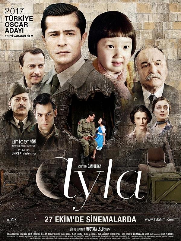 Yönetmen koltuğunda Can Ulkay'ın oturduğu ''Ayla'' filmi 27 Ekim 2017 tarihinde ülkemizdeki sinema salonlarında gösterime girmişti.