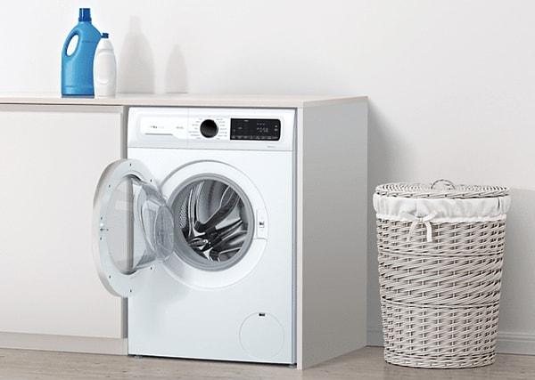 7. Alerjik bünyeleri mutlu edecek bir çamaşır makinesi.