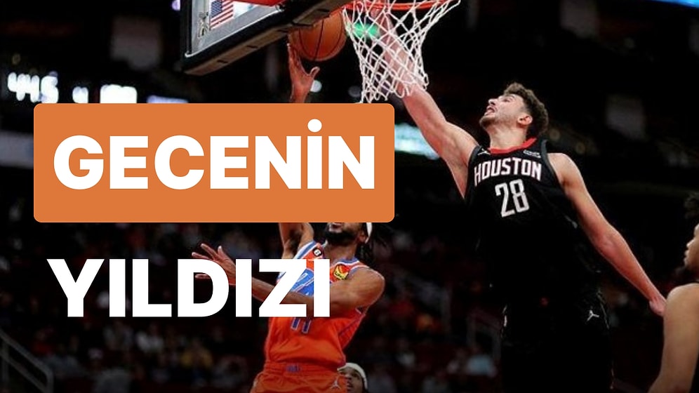 Kariyer Rekorunu Kırdı! Alperen Şengün Şov Yaptı Houston Rockets Kazandı