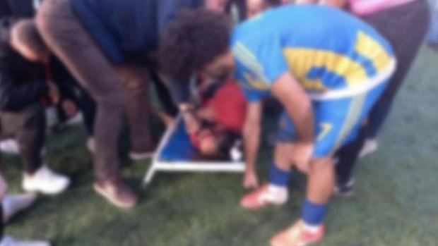 Kaleci Futbolcuyla Çarpıştı: Kafa Kemiklerinde Kırıklar Var, Yoğun Bakıma Alındı