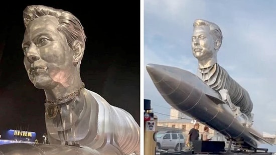 600 Bin Dolarlık Devasa Heykel Elon Musk'ın Dikkatini Bile Çekmedi!