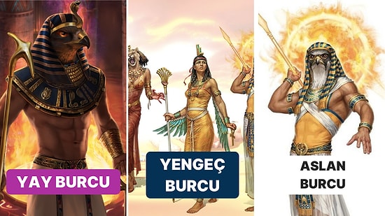 Burcunuz Mısır Mitolojisinde Hangi Tanrı ya da Tanrıçayı Temsil Ediyor?