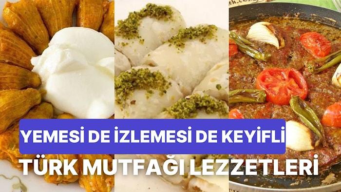 Aç Karnına İzlemeyin! Bakmaya Doyamayacağınız Türk Mutfağının Efsaneleşmiş Birbirinden Lezzetli 25 Yemeği
