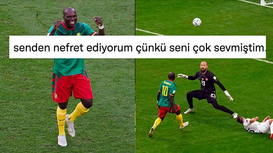 Vincent Aboubakar Sırbistan Maçının Kaderini Değiştirdi, Kamerun 20 Yıl Sonra Dünya Kupası'nda Puan Aldı