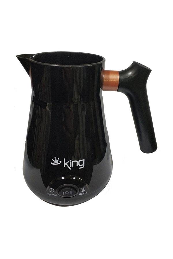 8. KING K 446 Keyifli Közde Özellikli Türk Kahve Makinesi