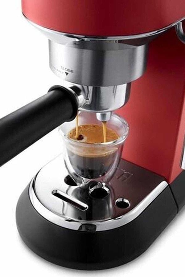 10. DELONGHI Dedica EC 685.R Espresso Ve Cappuccino Makinesi