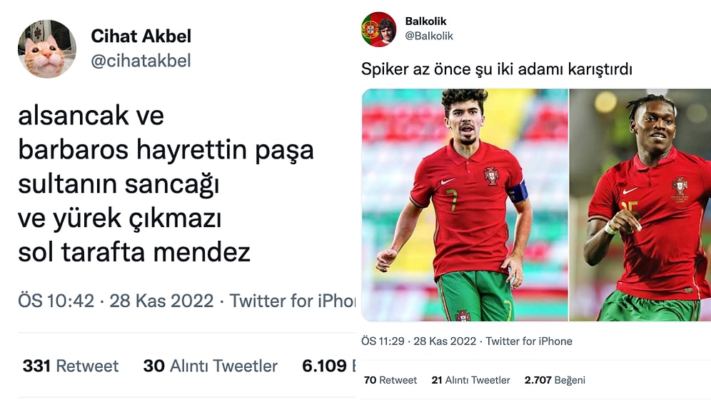 Futbol Tayfa, Portekiz-Uruguay Maçında Dizi Reklamı Yapan ve Futbolcuları Karıştıran Spikeri Diline Doladı