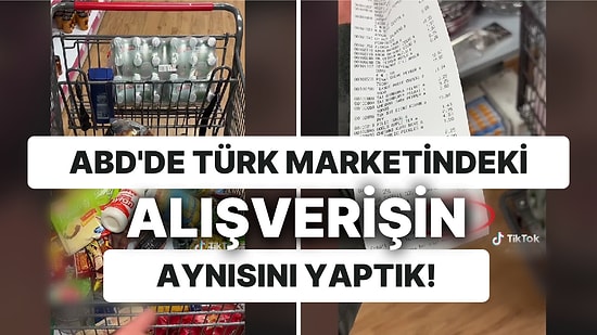 ABD'den Bir Günlük Çalışmayla Yapılan Alışveriş, Türkiye'de Kaç Günde Alınır?
