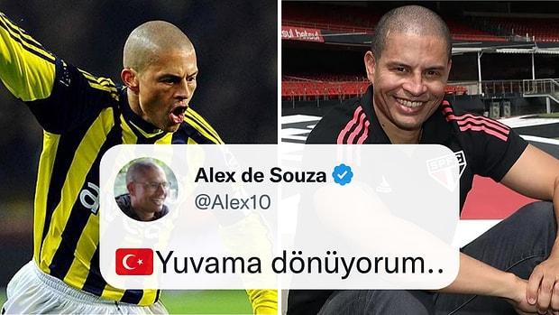 Alex de Souza'nın "Yuvama Dönüyorum" Paylaşımı Fenerbahçelileri Heyecanlandırdı!