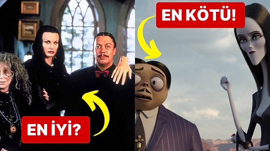 İlginç Karakterleriyle Gönüllerde Taht Kurmuş Her Biri Birbirinden Başarılı The Addams Family Filmleri