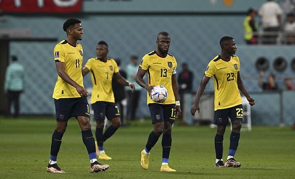 Turnuvanın en dikkat çekici takımlarından Ekvador, Senegal karşılaşmasından 2-1 mağlup ayrıldı. Enner Valencia Dünya Kupası defterini 3 gol atarak kapatmış oldu.