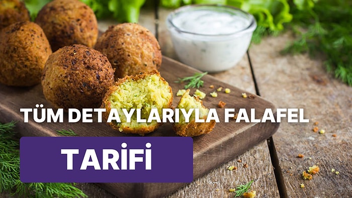 Lübnan Mutfağından Sofralarımıza Gelmiş Dışı Çıtır İçi Yumuşacık Lezzetiyle Damak Çatlatan Falafel Tarifi