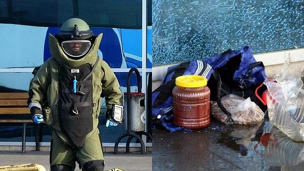 Sivas'ta Bomba Şüphesiyle Patlatılan Çantadan Kışlık Salça Çıktı